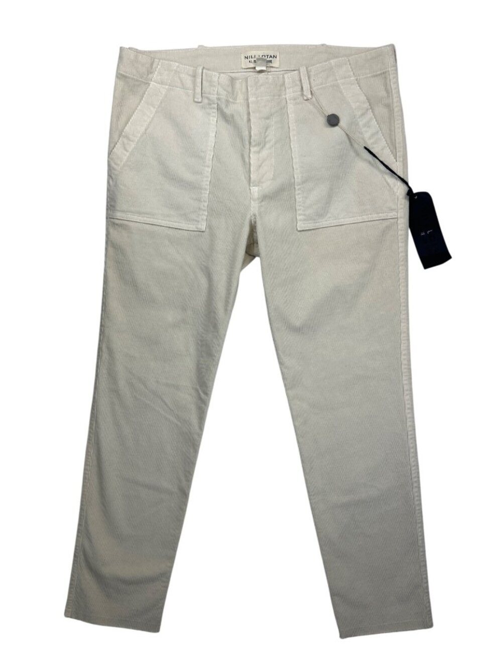 NWT Nili Lotan Corduroy Ankle Pants Women's 8 Patch Pockets Quiet Luxury - Picture 16 of 16